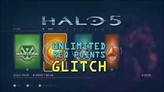 Unlimited REQ Points Glitch  Halo 5 [upl. by Iong647]