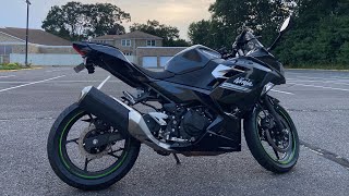 Ninja 400 Practice Ride  Beginner Rider  POV [upl. by Rambow]