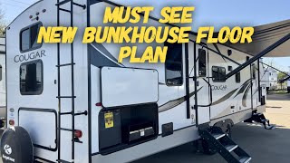 QUICK TOUR of Cougars New Bunkhouse Floor Plan that was MUCH NEEDED 2022 Keystone Cougar 30BHS [upl. by Blinni410]