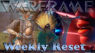 Warframe  Weekly Reset Stuff 17th November 2024 [upl. by Conah]