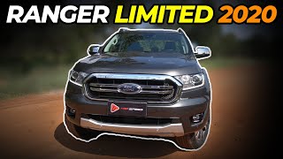 Avaliação Ford Ranger Limited 2020  Top Speed [upl. by Attelrahs]