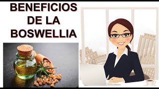 BENEFICIOS DE LA BOSWELLIA [upl. by Noyk]