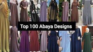 Modern Simple Abaya Designs 2024  Stylish Burqa Designs  new Hijab Style [upl. by Nevaj]