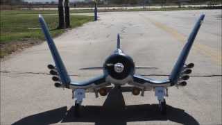 Surrey Models F4U Corsair 16M Movie [upl. by Alper]