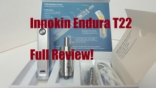 Innokin Endura T22  Full Review [upl. by Ritch]