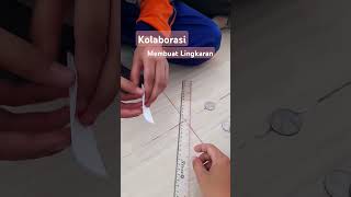 Kolaborasi membuat lingkaran masyaallahtabarakallah [upl. by Sueaddaht]