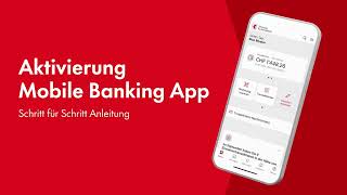 Aktivierung Mobile Banking App Schritt für Schritt Anleitung [upl. by Llenna]