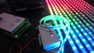 How to Build an LED Display 1 Basic Wiring and Setup WS2801 LEDs [upl. by Earle]