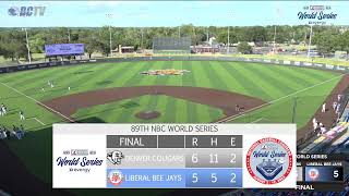 2023 NBC World Series Liberal Bee Jays vs Denver Cougars [upl. by Hayne851]