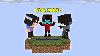 SKYBLOCK pero May Magic Water  Minecraft Tagalog [upl. by Dowdell593]