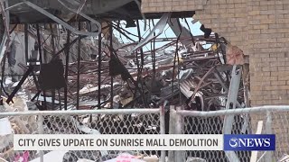 City gives update on Sunrise Mall demolition [upl. by Eloccin]