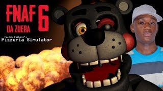 LEFTY TORTÃO PRA ESQUERDA  Freddy Fazbears Pizzeria Simulator FNAF 6 DA ZUERA 2 [upl. by Adaran]