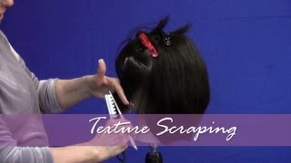 Texture Scraping  Beyond Beauty School Series [upl. by Ahsemaj]