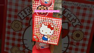 Hello Kitty Assorted Cookie Tin 🩷🍪 Hellokitty shopping cookies fyp viralvideos [upl. by Alastair598]