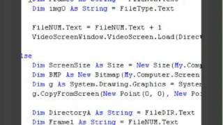 VBNET  How to make a Mini Screen Recorder  Tutorial  Roylyn Andrews [upl. by Plume248]
