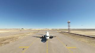 Kuwait Airways Landing At Zayed Int Airport UAE A320neo [upl. by Sherri]