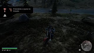 DAYS GONE Troféu Pretendente a caçador de tesouros  Platinando [upl. by Arymahs]