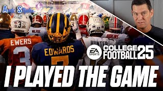 Inside the new EA Sports College Football Video Game  July 19th Release Date for Xbox PS5 [upl. by Neelrahs]