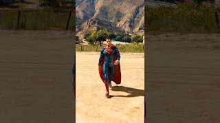 Superman Starts Talking to The dog After Eating magic tablet 😱 shorts cartoon gta [upl. by Herve268]