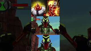 Four Arms and Heatblast VS Vilgaxs Destroyer Robot 😱🔥🔥 ben10protectearth shorts viralshorts [upl. by Elledoj]