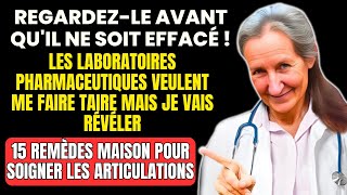 LES DOULEURS SONT ENTRAVÉES PAR CES 15 MÉDICAMENTS DOMESTIQUES POUR LES ARTICULATIONS [upl. by Ultan925]