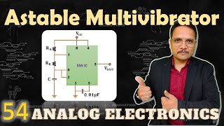 Astable Multivibrator using 555 timer IC Basics Circuit Working amp Waveforms Explained [upl. by Atiragram611]