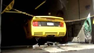 2006 Saleen S281 SC Mustang Dyno 416 whp 385 TQ Run 1 [upl. by Orban]