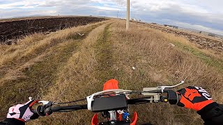 Wpb 190cc pit bike offroad POV [upl. by Opalina]