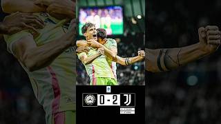 Juventus vs Udinese Highlights [upl. by Tanhya636]