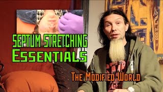 Septum Stretching ESSENTIALS THE MODIFIED WORLD [upl. by Ativad]