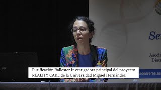 Jornadas sociosanitarias Purificación Ballester Calidad del cuidado en el hogar [upl. by Dolora]