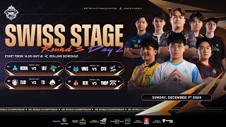 🔴LIVE  MLBB M6 World Championship  Swiss Stage Round 3 Day 2 [upl. by Goodden990]