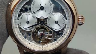 【親民高複雜】Frederique Constant 康斯登 陀飛輪萬年曆腕錶 Tourbillon Perpetual Calendar [upl. by Klemens]