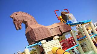 Trojan Adventure  WaterWorld Themed Waterpark Ayia Napa Cyprus [upl. by Googins539]