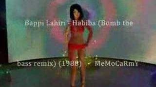 Bappi Lahiri  Habiba Bomb the bass remix 1988 [upl. by Akinal]