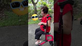 Using A Rollator For The First Time mobilityaids ageingwell seniors caregiver [upl. by Ziana615]