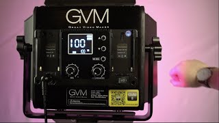 Mobile 4  GVM 800D Lighting Kit Tutorial [upl. by Sterne]