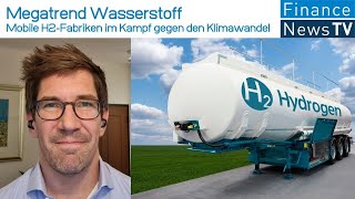 Megatrend Wasserstoff Mobile und kompakte H2Fabriken im Kampf gegen den Klimawandel Enapter AG [upl. by Oicor]