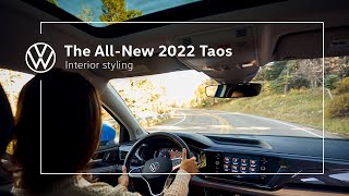 AllNew 2022 Taos  Interior Styling  Volkswagen Canada [upl. by Fabian279]