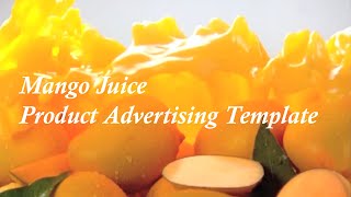 Mango Juice  Product Advertising Promo  Tvc Ad [upl. by Ardnuhsed]