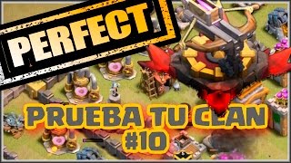 PRUEBA TU CLAN 10  💯DARKSOLDIERS💯  PERFECTA  Clash of Clans  Español  CoC [upl. by Zzabahs733]