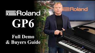 Roland GP6 Digital Grand Piano Buyers Guide  Bonners Piano Centres [upl. by Inram]