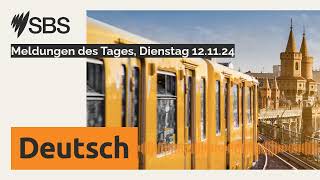 Meldungen des Tages Dienstag 121124  SBS German  SBS Deutsch [upl. by Heman]