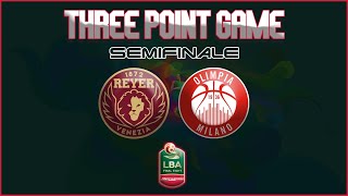 Final Eight 2024 SF 3PG Reyer VeneziaOlimpia Milano [upl. by Annahsar]