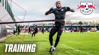 RB Leipzig TRAINING [upl. by Elatan543]