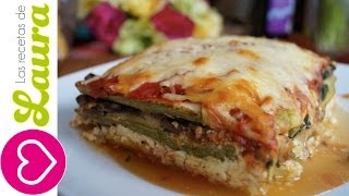 Lasaña de Calabacitas ♥ Zuchinni Lasagna Recipe [upl. by Delanos133]