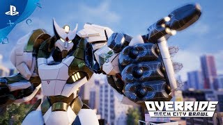 Override Mech City Brawl Gameplay  PlayStation Underground [upl. by Nirro]