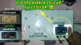 Lcd speedometer Avanza xenia full collor  Modif speedometer [upl. by Keeley]