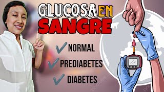 Valores normales y anormales de la GLUCOSA en SANGRE  Fácil [upl. by Niatirb]