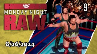 WWF Monday Night RAW  Episode 9  8262024  WM2K N64 Mod [upl. by Ahsoyem]